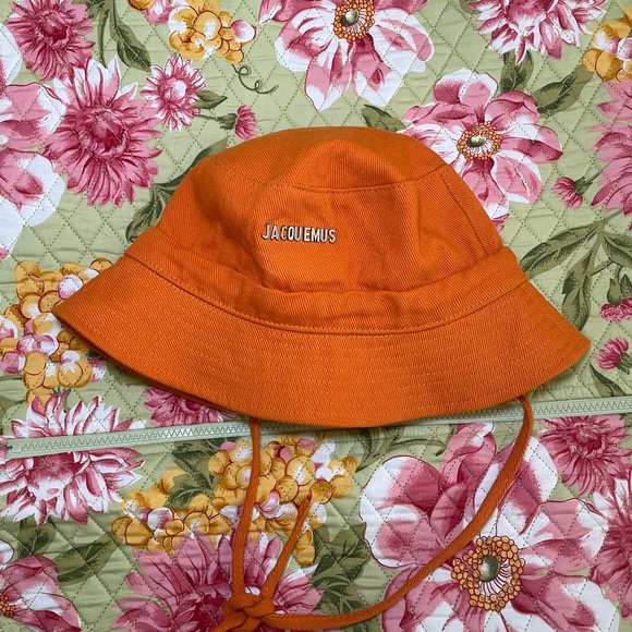 Jacquemus Accessories - Jacquemus Bright Orange Hat